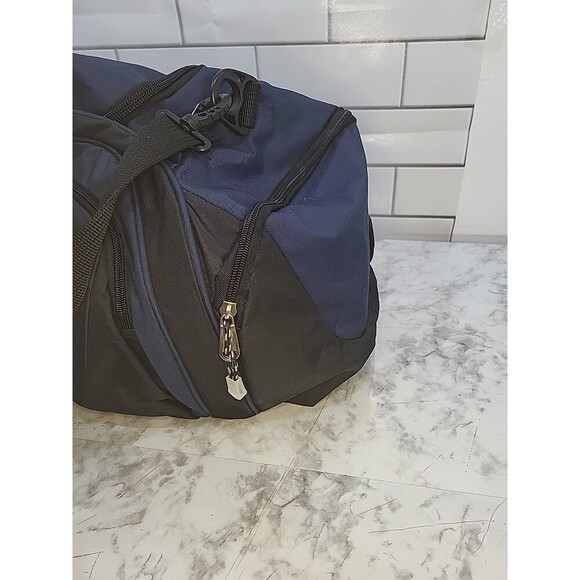 Cal Pak Blue Duffle Bag Travel Vacation Overnight Sports *Read - Picture 12 of 16